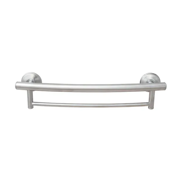 LiveWell Grabcessories Decorative 2-in-1 Grab Bar Towel Bar with Grips