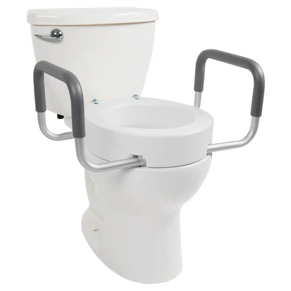 Vive Toilet Seat Riser with Arms